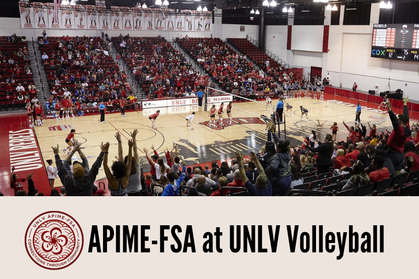 APIMEFSA Night at UNLV Volleyball Calendar University of Nevada